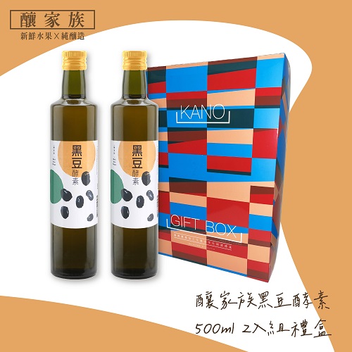 500ml 黑豆酵素 禮盒裝